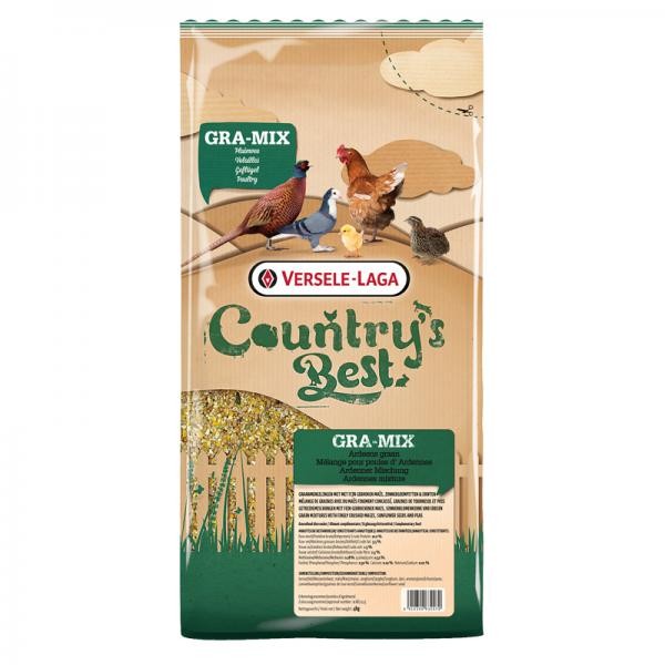 Versele-Laga Country's Best Gra-Mix Ardenner Mischung 20kg - Ergänzungsfuttermittel für Geflügel