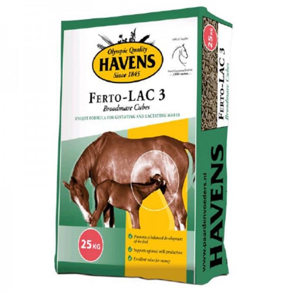 Havens Ferto-Lac 3 25 kg - Spezialfutter für Zuchtstuten