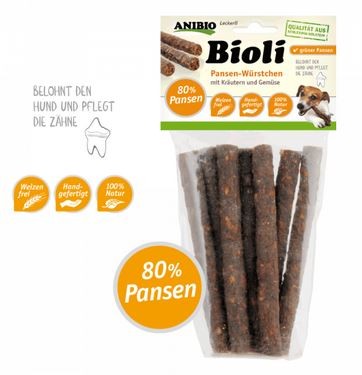 ANIBIO Bioli Pansen-Würstchen