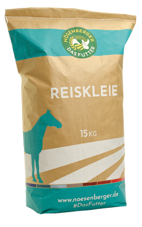 Nösenberger Reiskleie, stabilisiert 15kg - ideale Alternative zu Getreide in der Pferdefütterung