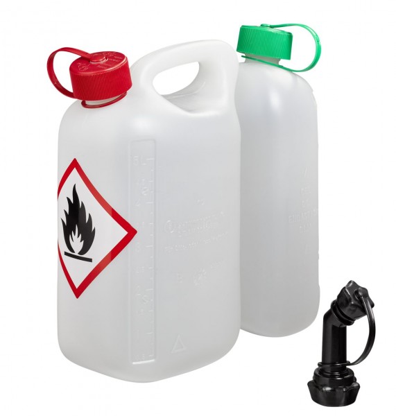 Hünersdorff Kombi-Kanister "Eco" natur 5+3 l