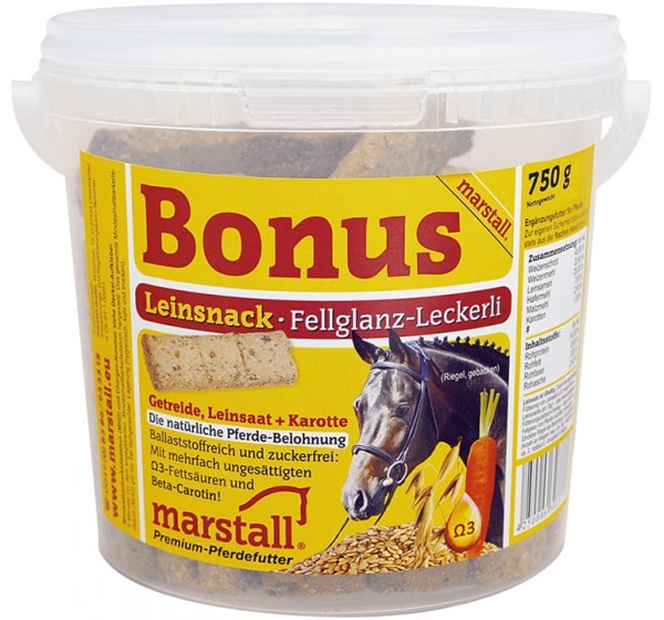 marstall Bonus Leinsnack Leckerli