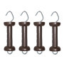 Gallagher Torgriff Soft Touch Terra Standard (Edelstahl) 4er Pack
