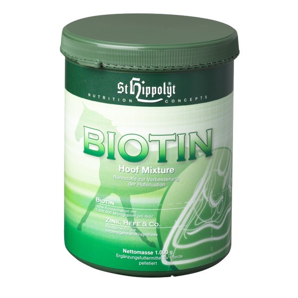 St. Hippolyt Biotin Hoof Mixture- Bewährtes Ergänzungsfutter für Haut und Huf