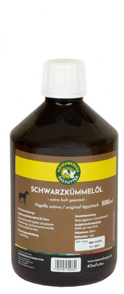 Nösenberger Kräuter & Co. Schwarzkümmelöl 500ml