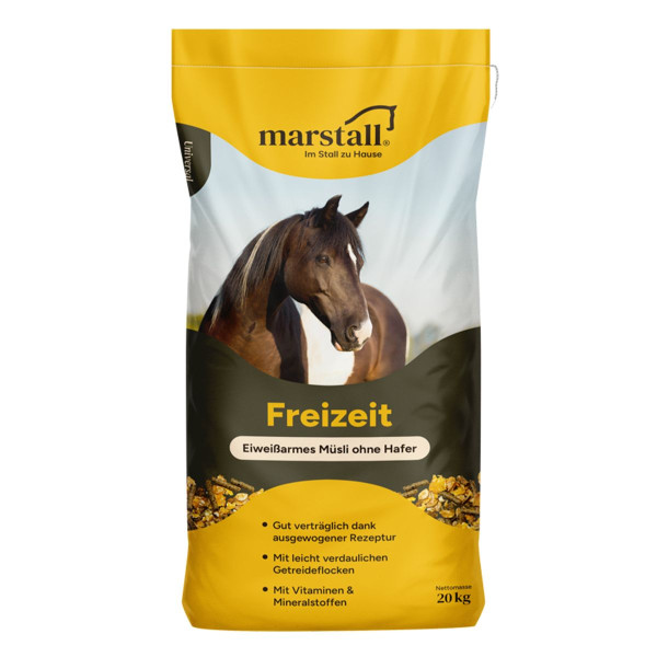 marstall Freizeit 20kg - Pferdemüsli ohne Hafer