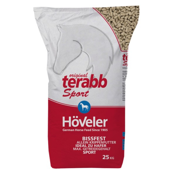 Höveler Terabb Sport 25kg - Bissfestes Sport-Pellet