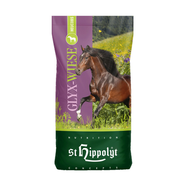 St. Hippolyt Glyx-Wiese Heucobs 20kg - Raufutterergänzung in bester Qualität
