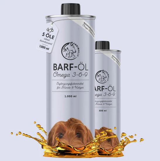 Annimally Barf-Öl für Hunde & Katzen 500ml