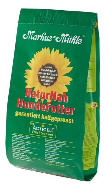 Markus-Mühle NaturNah 15 kg - kaltgepresstes Trockenfutter für Hunde