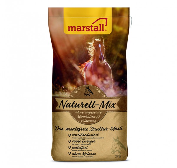 marstall Natur-Linie Naturell-Mix - das zusatzfreie Struktur-Müsli 15kg