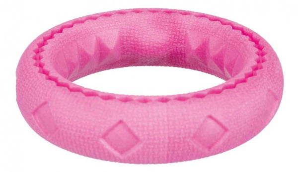 Aqua Toy Ring, schwimmt TPR 17cm pink