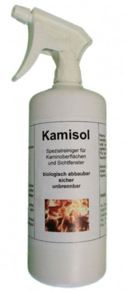 Kamisol Kaminscheibenreiniger Flasche mit Sprühkopf 1 Liter