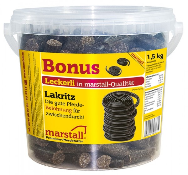 marstall Bonus-Linie Lakritz Leckerli 1,5kg