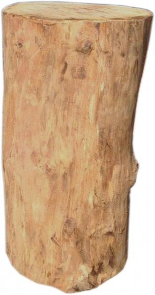 Hackklotz Eiche Ø 30-40 cm ohne Rinde