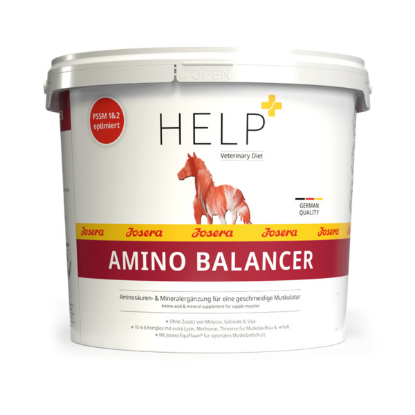 Josera Pferd Help Amino Balancer 4kg - getreidefreie Mineralergänzung für lockere Muskulatur