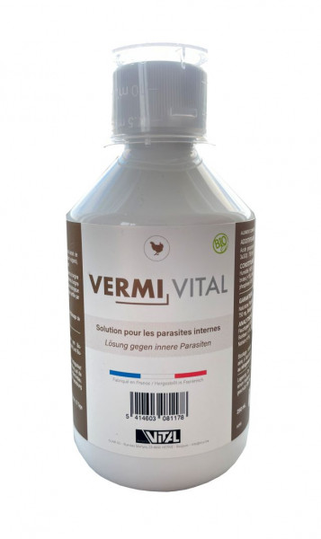 Scar Vital Vermi-Vital 250 ml - Natürliche Abwehr gegen Endoparasiten