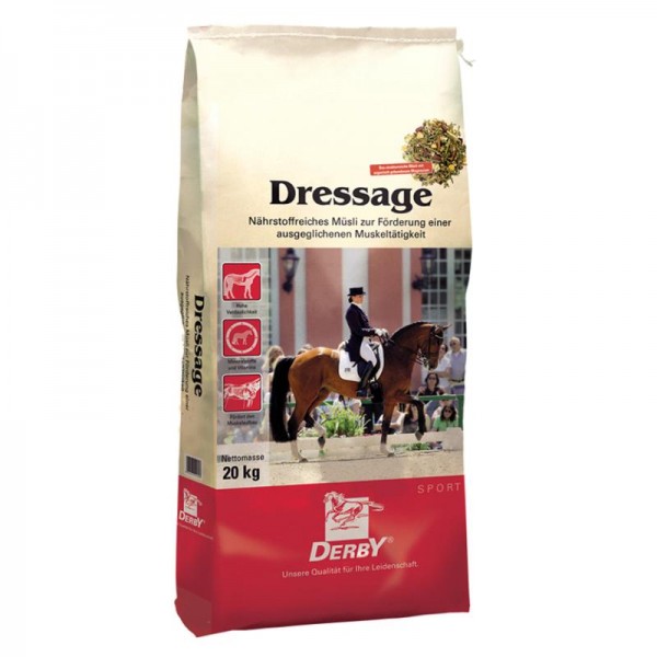 Derby Dressage 20kg - Nährstoffreiches Müsli