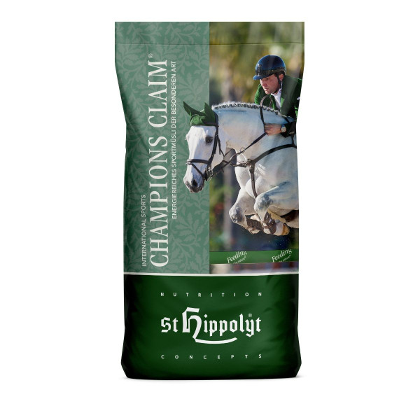 St. Hippolyt International Sports Champions Claim 20kg - energiereiches Sportmüsli ohne Kräuter