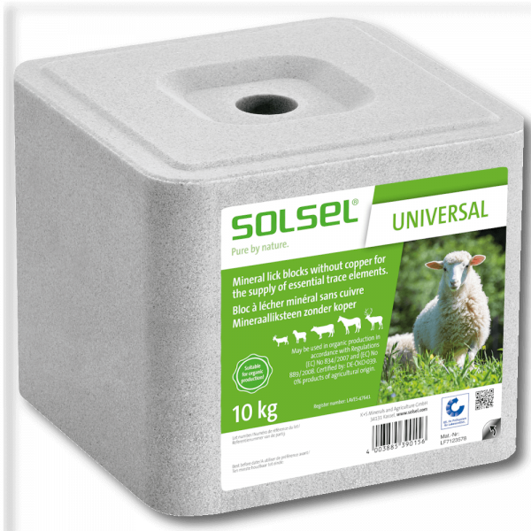 Scar Vital Universal Leckstein 10kg - mit Mineral