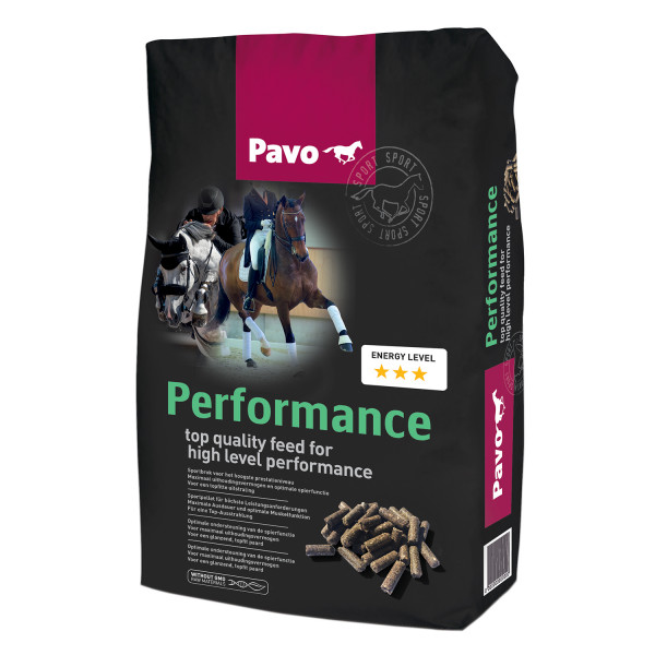 Pavo Performance 20kg - Sportpellet für Höchstleistungen