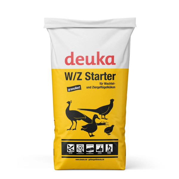 Deuka W/Z Starter granuliert 25kg - Wild-und Ziergeflügel-Starterfutter