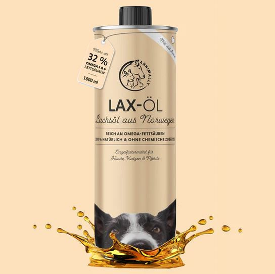 Annimally Lax-Öl für Hunde & Katzen 1l
