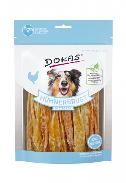 Dokas Hühnerbrust Streifen 250g