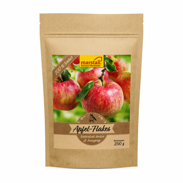 marstall Natur-Linie Apfel-Flakes 250g - natürlich lecker & knusprig