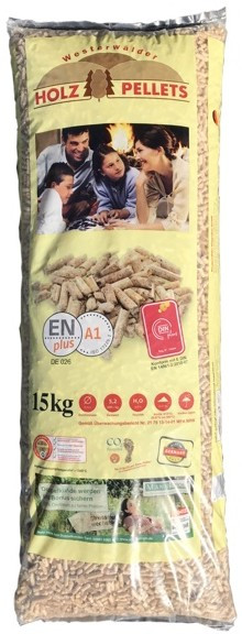 Westerwälder Holzpellets DIN Plus 6mm, Palette
