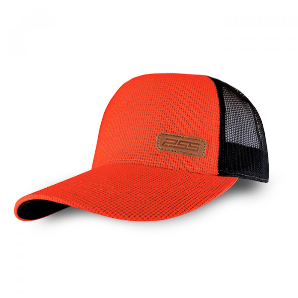 PSS Holzfäller Cap, Neonrot/Schwarz, one size