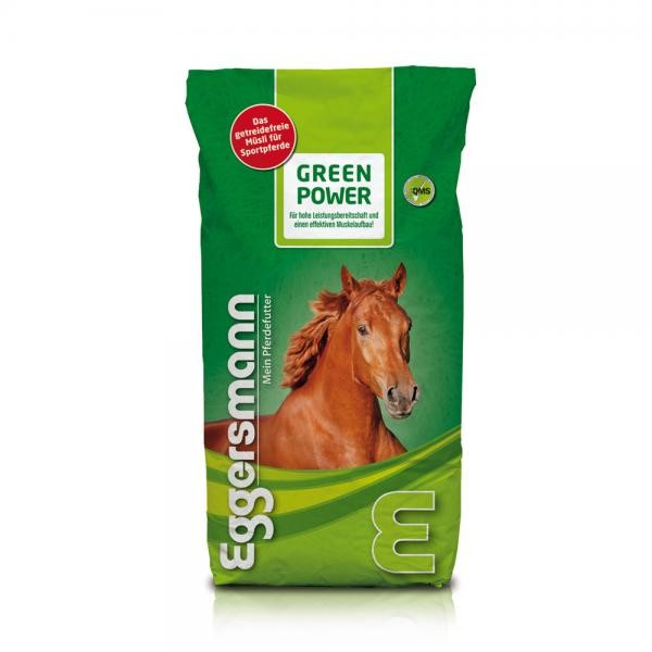 Eggersmann Green Power 20kg - getreidefreies Müsli für Sportpferde