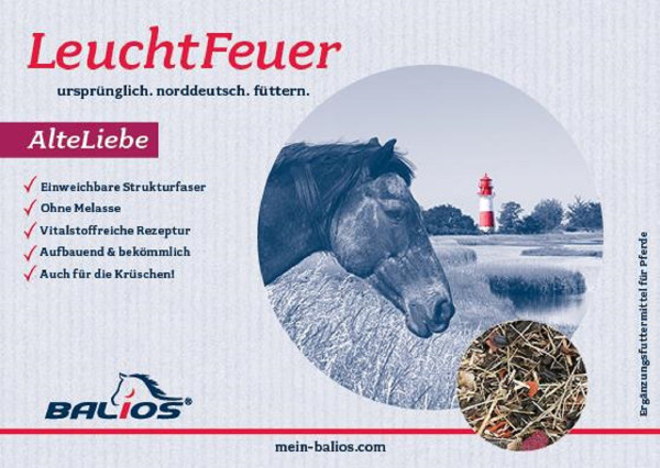 Balios Leuchtfeuer Alte Liebe - Stoffwechselschonendes Seniormüsli 15kg