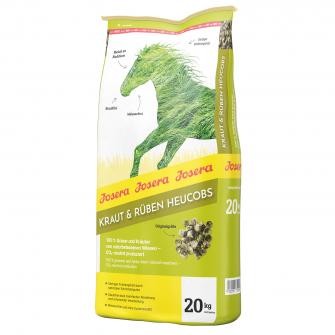 Josera Pferd Kraut & Rüben Heucobs - aus Gräsern & Kräutern von naturbelassenen Wiesen 20kg