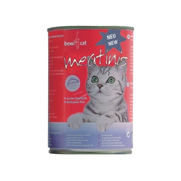 Bewi Cat Meatinis Lachs 400g