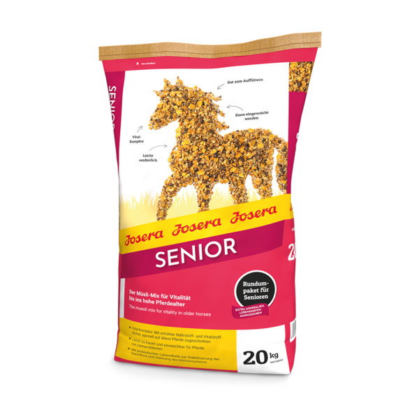 Josera Pferd Senior 20kg - Müsli-Mix für Pferde im hohen Alter