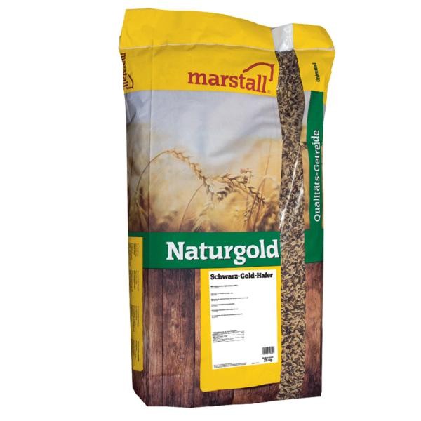 marstall Universal-Linie Naturgold Schwarz-Gold-Hafer - ganzer Hafer für Pferde 25kg