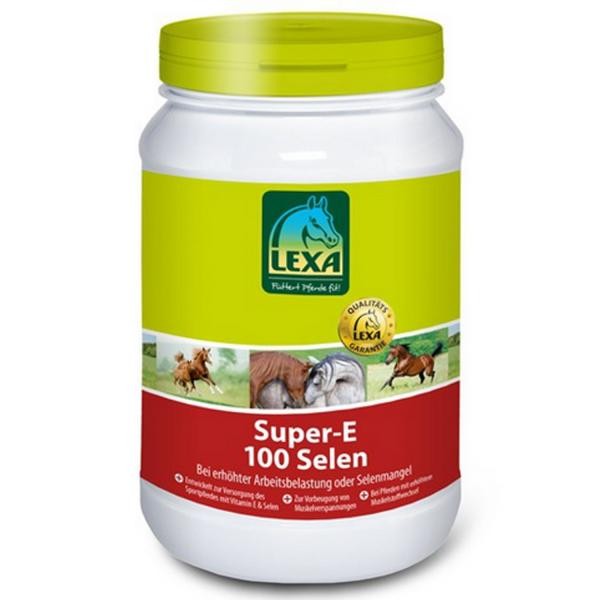 Lexa Super-E 100 Selen - Wertvolle Spurenelemente und Vitamine für Pferde 1kg